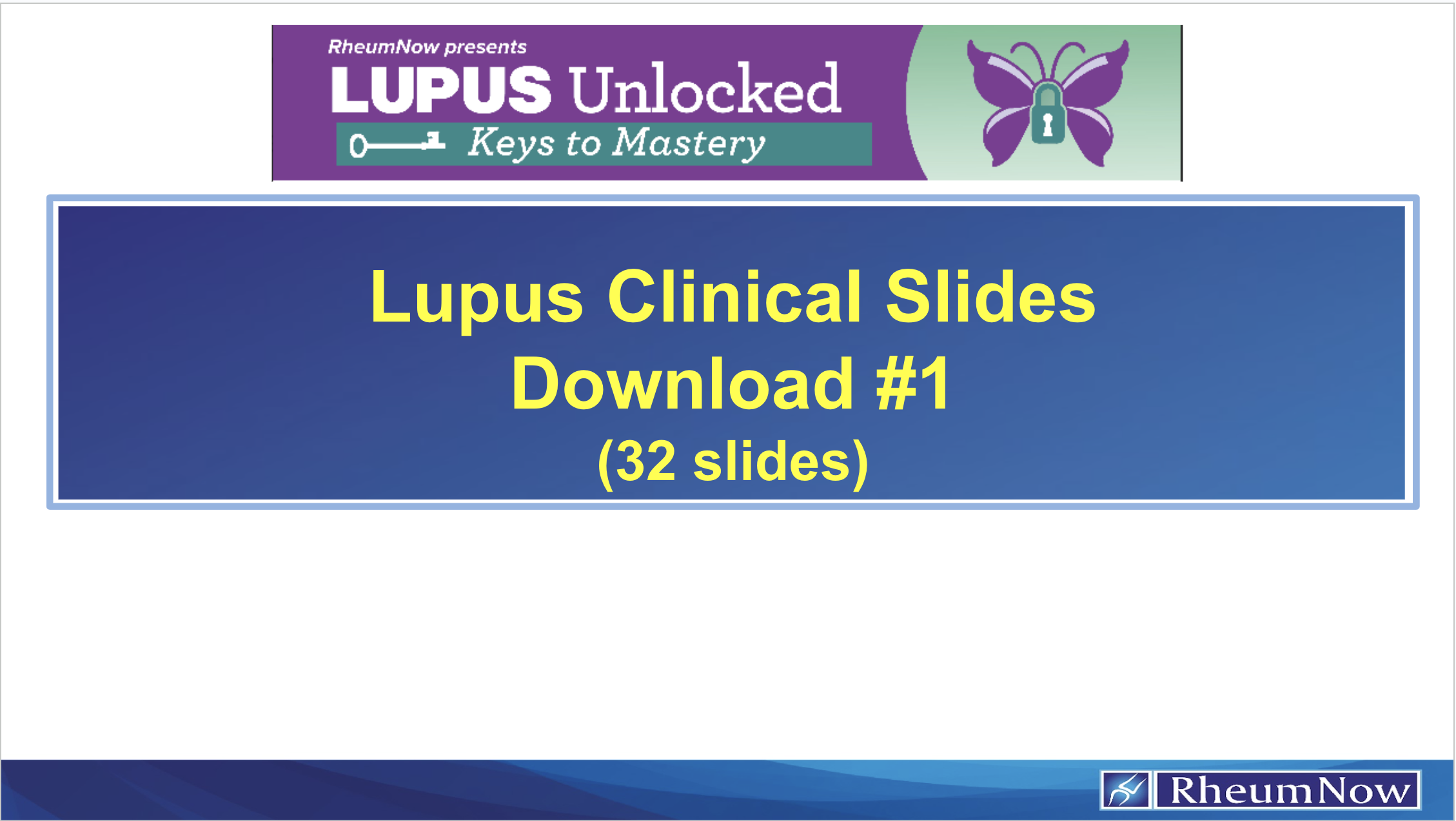 Lupus Slide Set 1