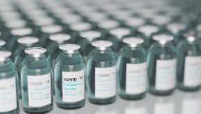 COVID vaccine vials