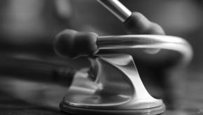 close up of a stethoscope