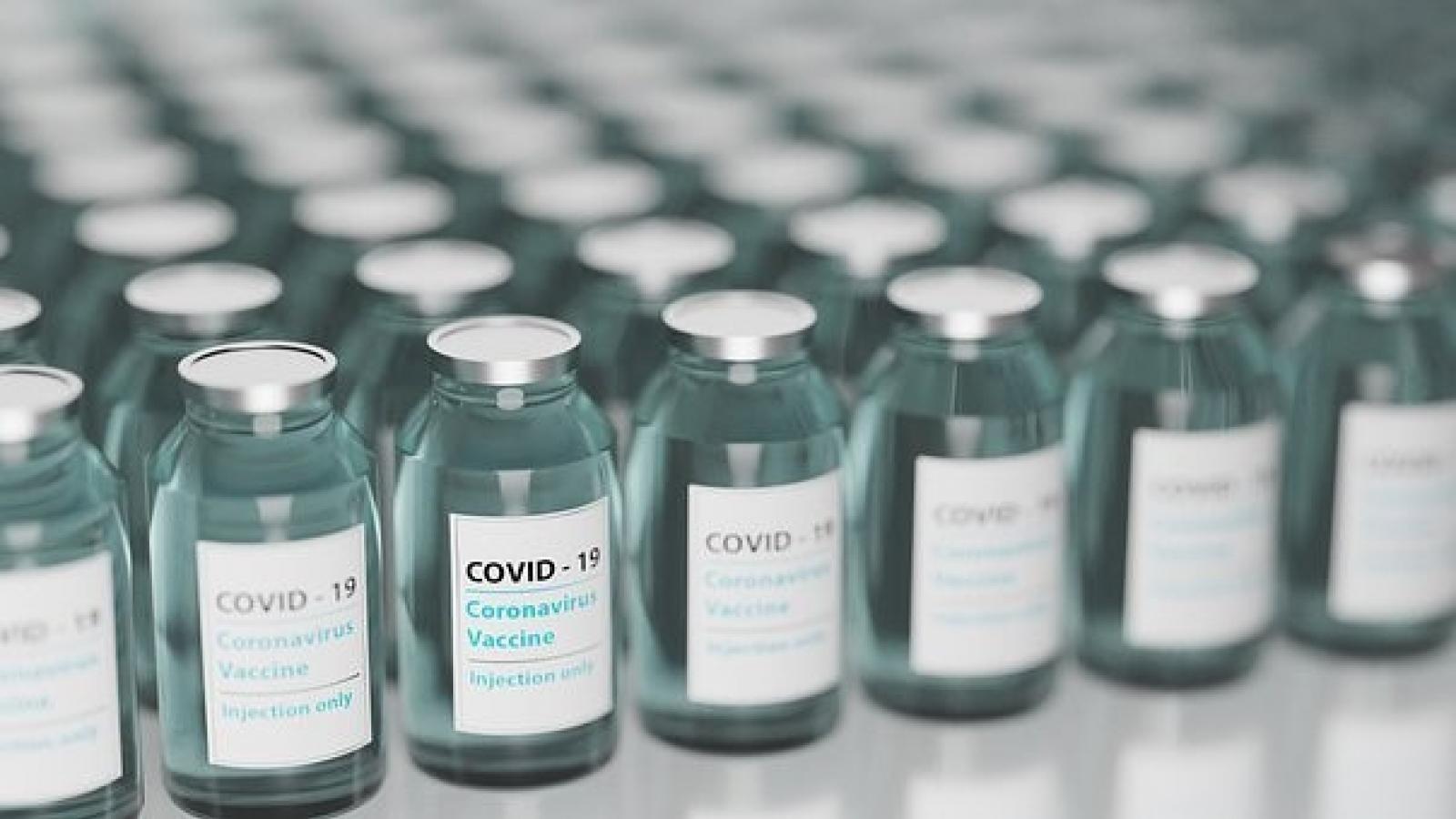 COVID vaccine vials