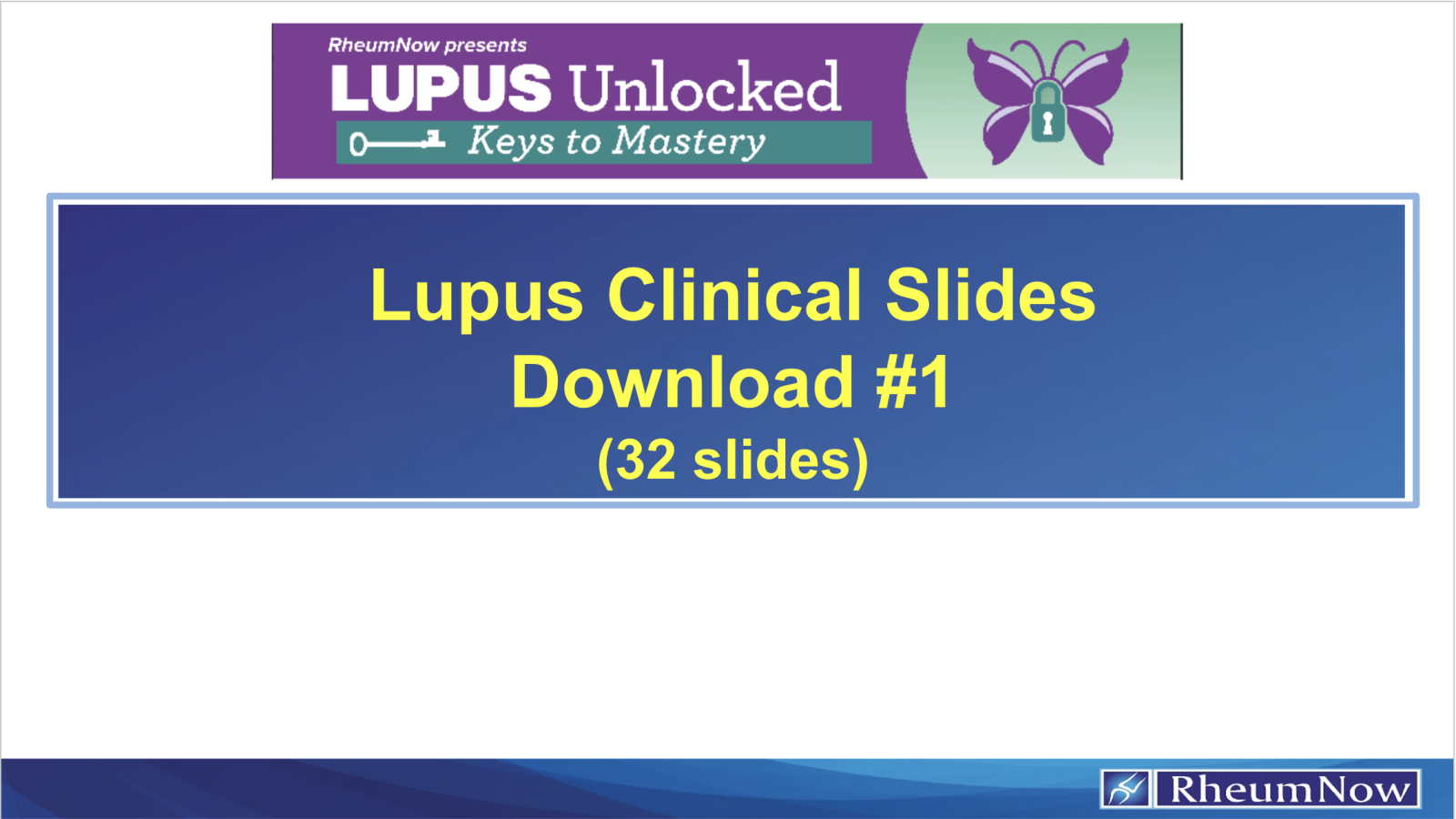 Lupus Slide Set 1