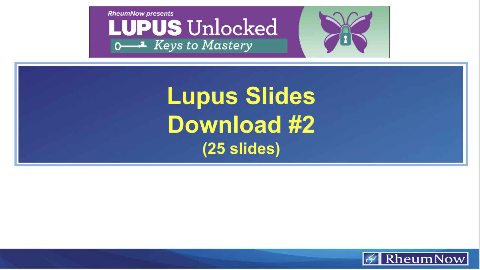 Lupus Slide Set 2